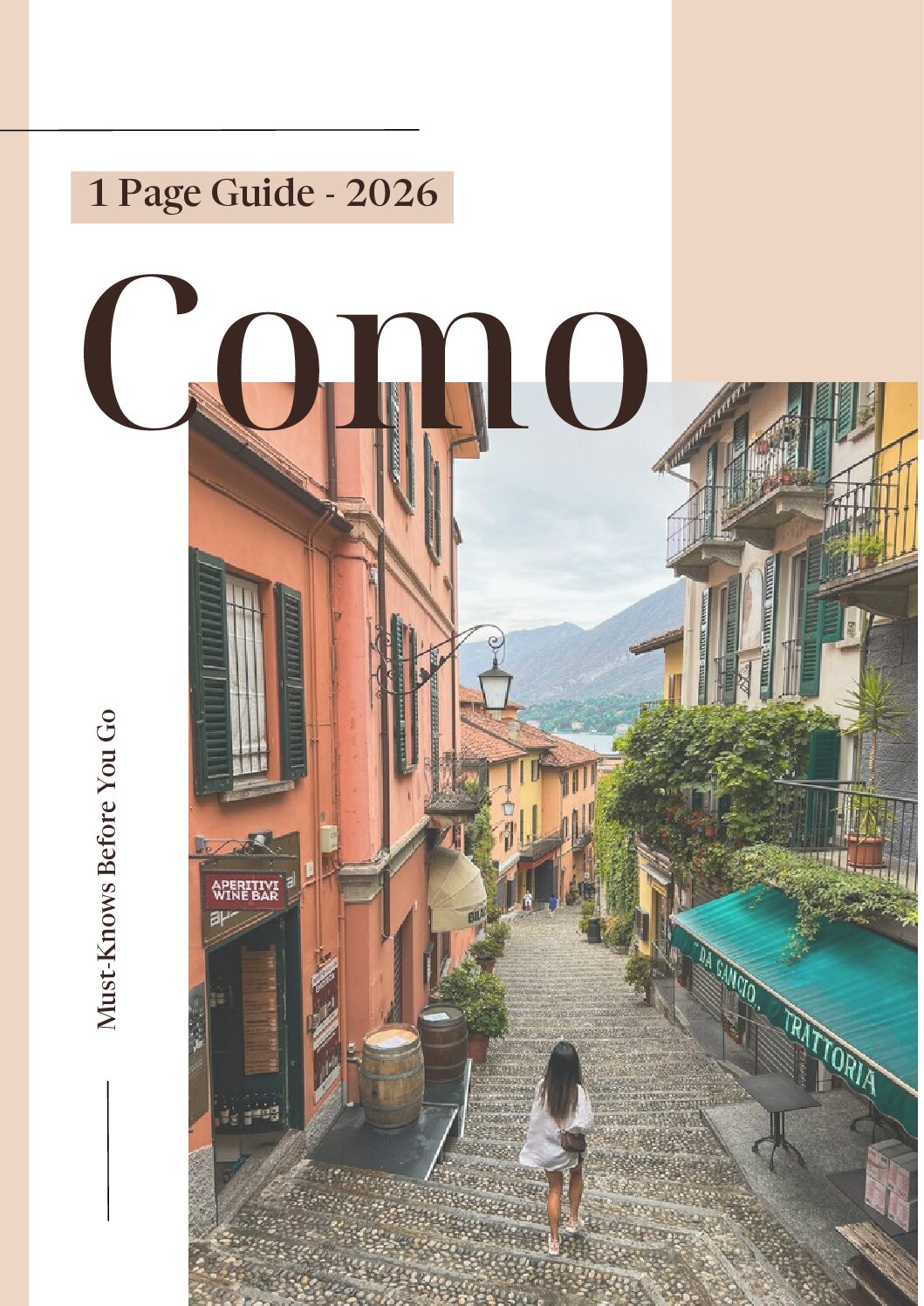 Lake Como - 1 Page Guide (2026)